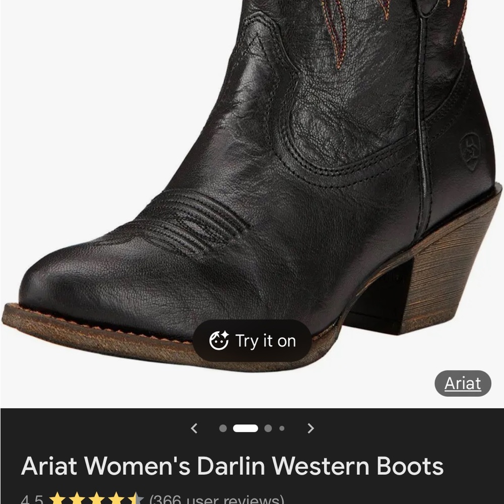 Ariat Women's Black Western Boots